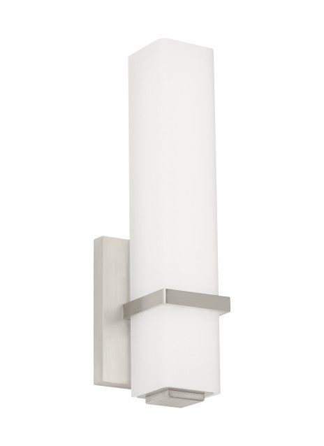 Visual Comfort Modern Milan Bath Vanity Nickel, Satin Nickel