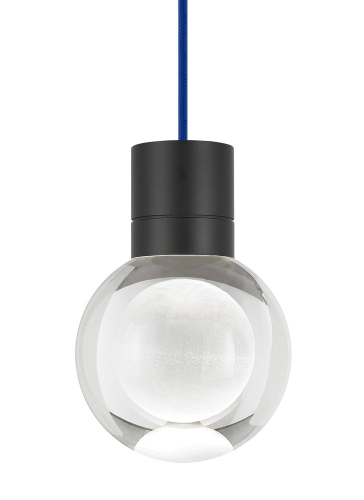 Visual Comfort Modern Mina Pendant Black