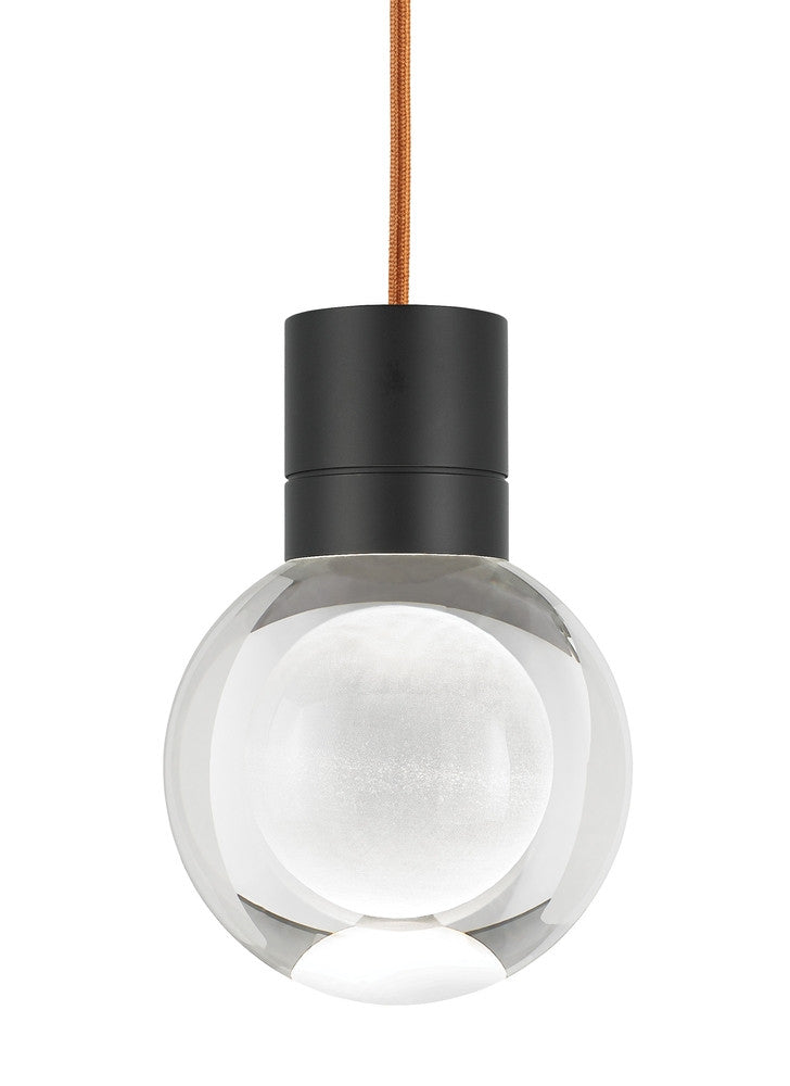 Visual Comfort Modern Mina Pendant Black