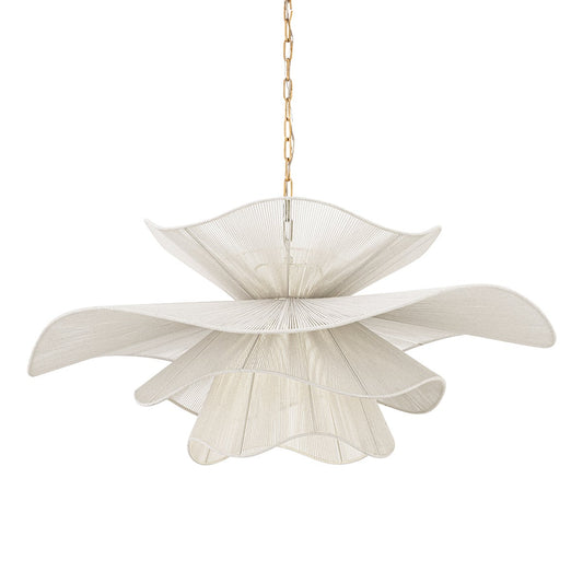 Mitzi by Hudson Valley Lighting Amanda Large Chandelier in Aged Brass