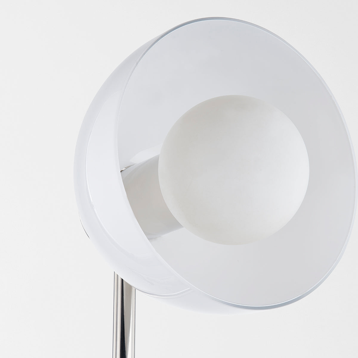 Mitzi by Hudson Valley Lighting Belle Wall Sconce in Polished Nickel, detail view 2