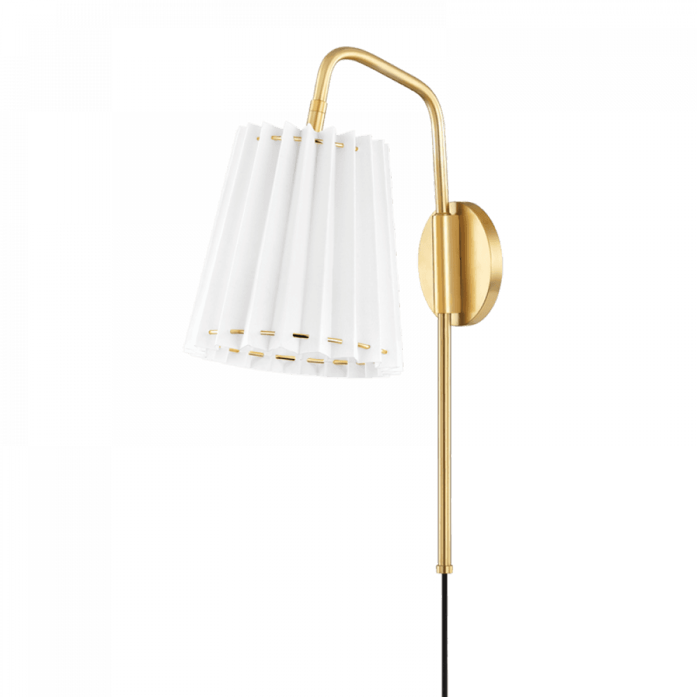 Mitzi by Hudson Valley Lighting Demi Wall Sconce Black