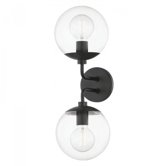 Mitzi by Hudson Valley Lighting Meadow Wall Sconce Olde Bronze, Bronze
