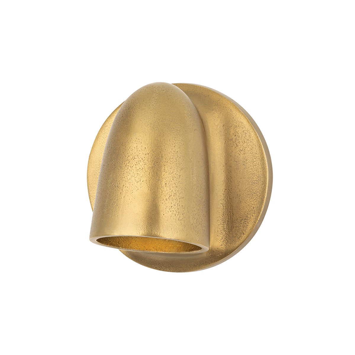 Mitzi by Hudson Valley Lighting Canna Wall Sconce in Aged Brass
