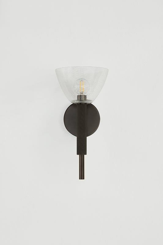 Mitzi by Hudson Valley Lighting Caraway Wall Sconce in True Bronze, detail view 1
