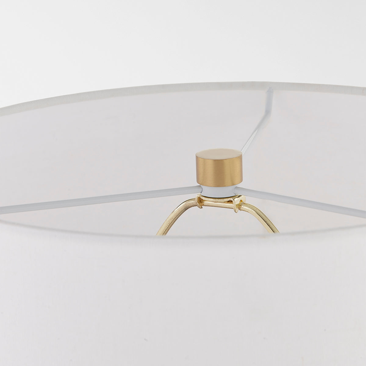 Mitzi by Hudson Valley Lighting Cort Table Lamp in Aged Brass, detail view 2
