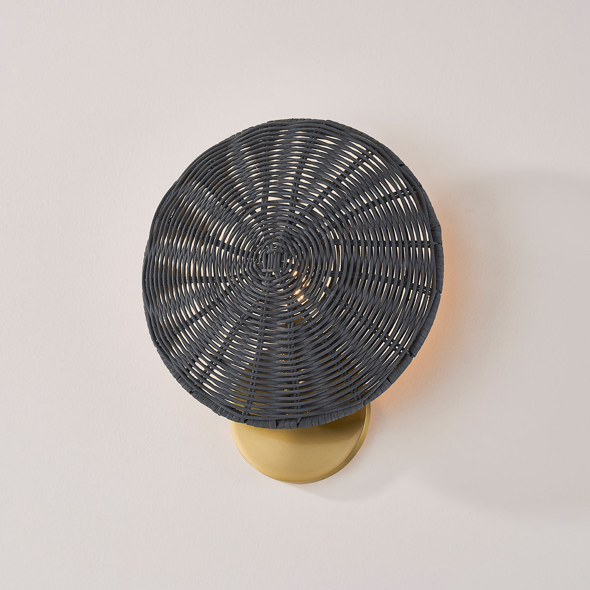 Mitzi by Hudson Valley Lighting Destiny Wall Sconce in Aged Brass, detail view 4