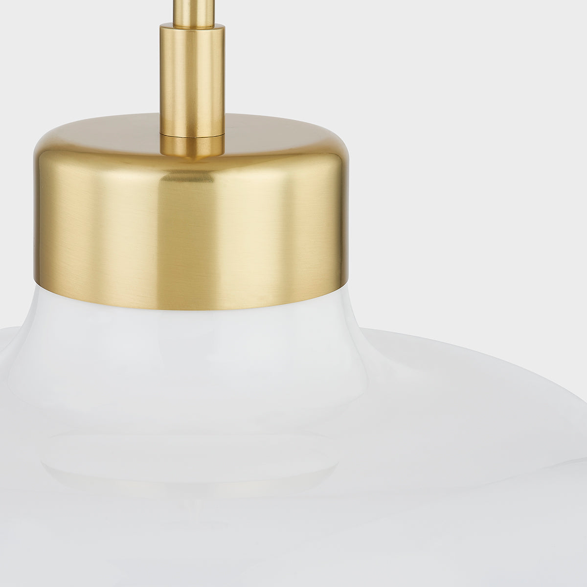 Mitzi by Hudson Valley Lighting Eliana Pendant in Aged Brass, detail view 2