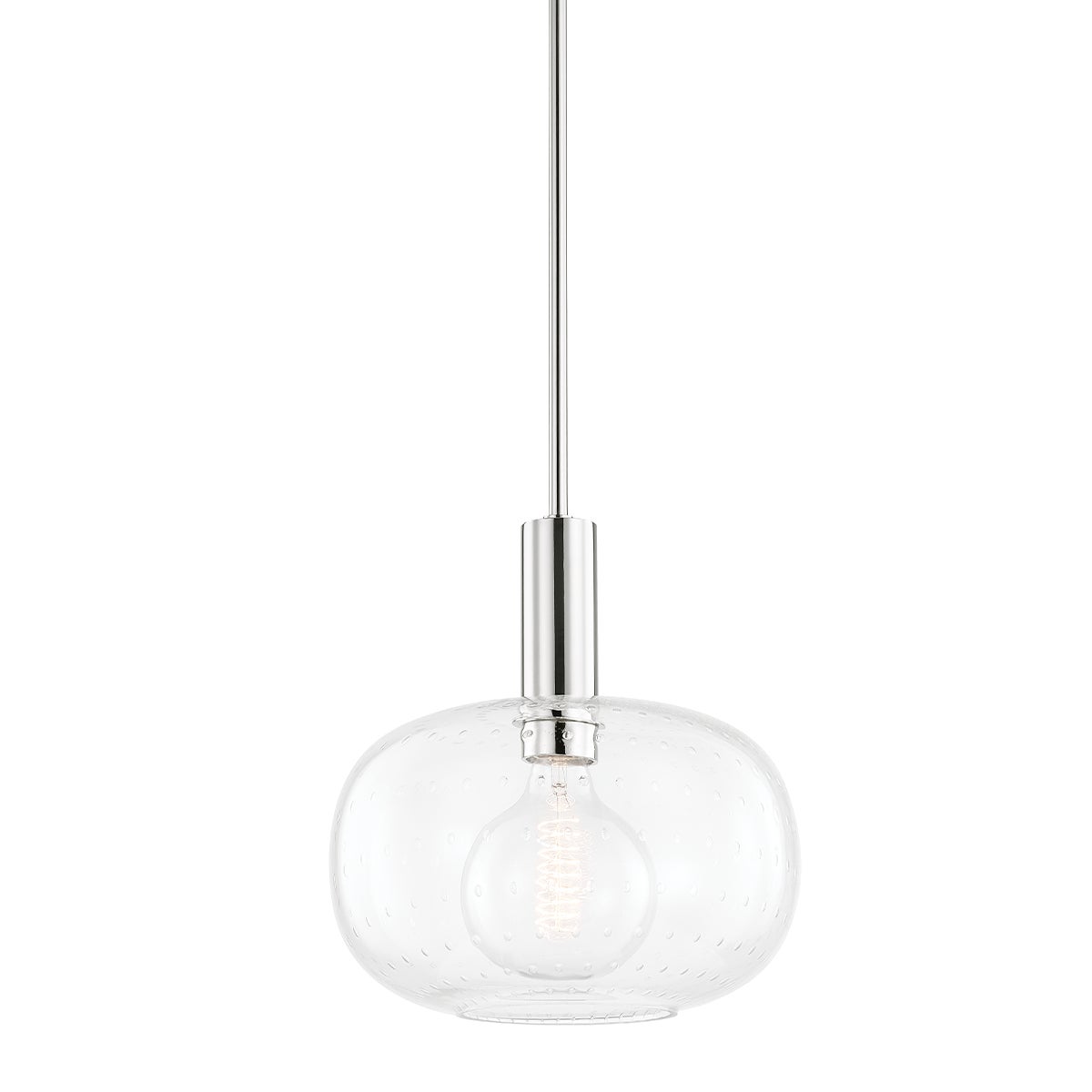 Mitzi by Hudson Valley Lighting Harlow Pendant in Polished Nickel