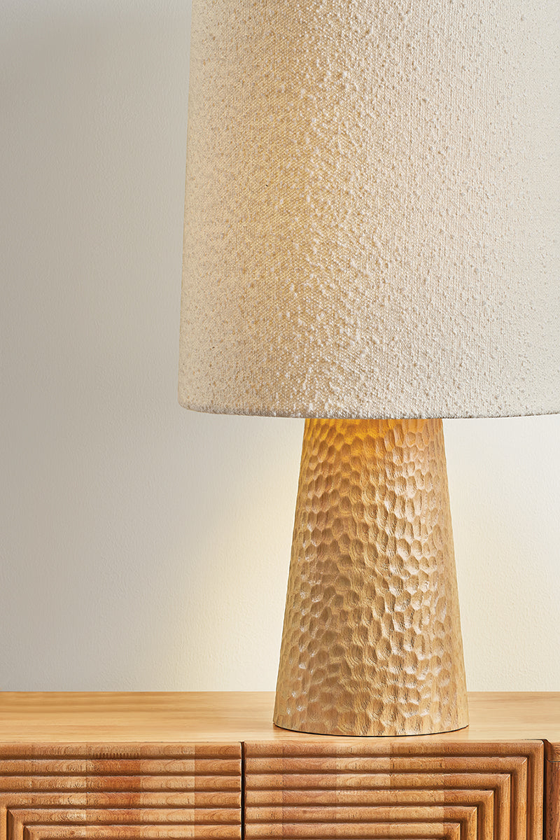 Mitzi by Hudson Valley Lighting Jones Table Lamp in Aged Brass, detail view 5