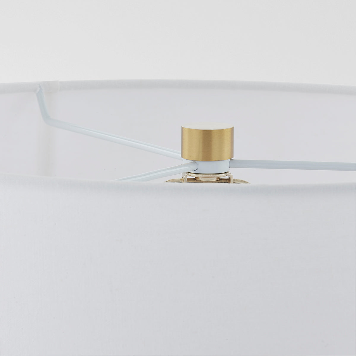 Mitzi by Hudson Valley Lighting Karina Table Lamp in Aged Brass, detail view 2
