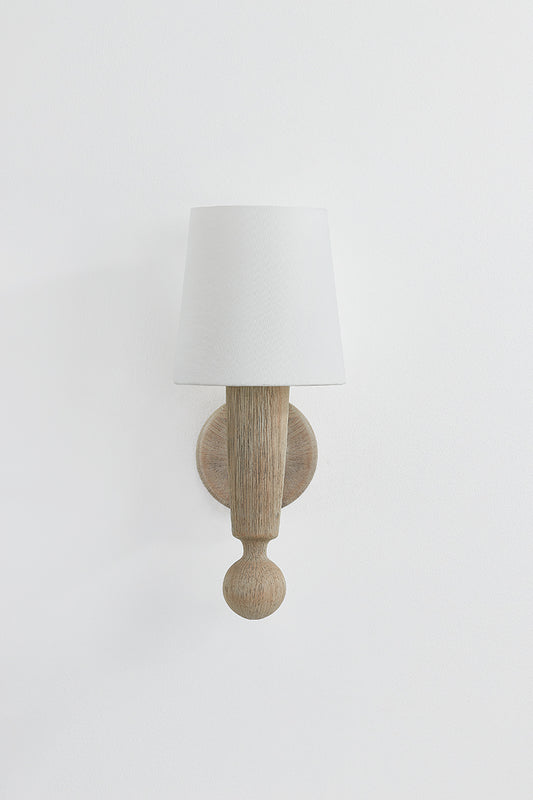 Mitzi by Hudson Valley Lighting Nola Wall Sconce in Aged Brass, detail view 1