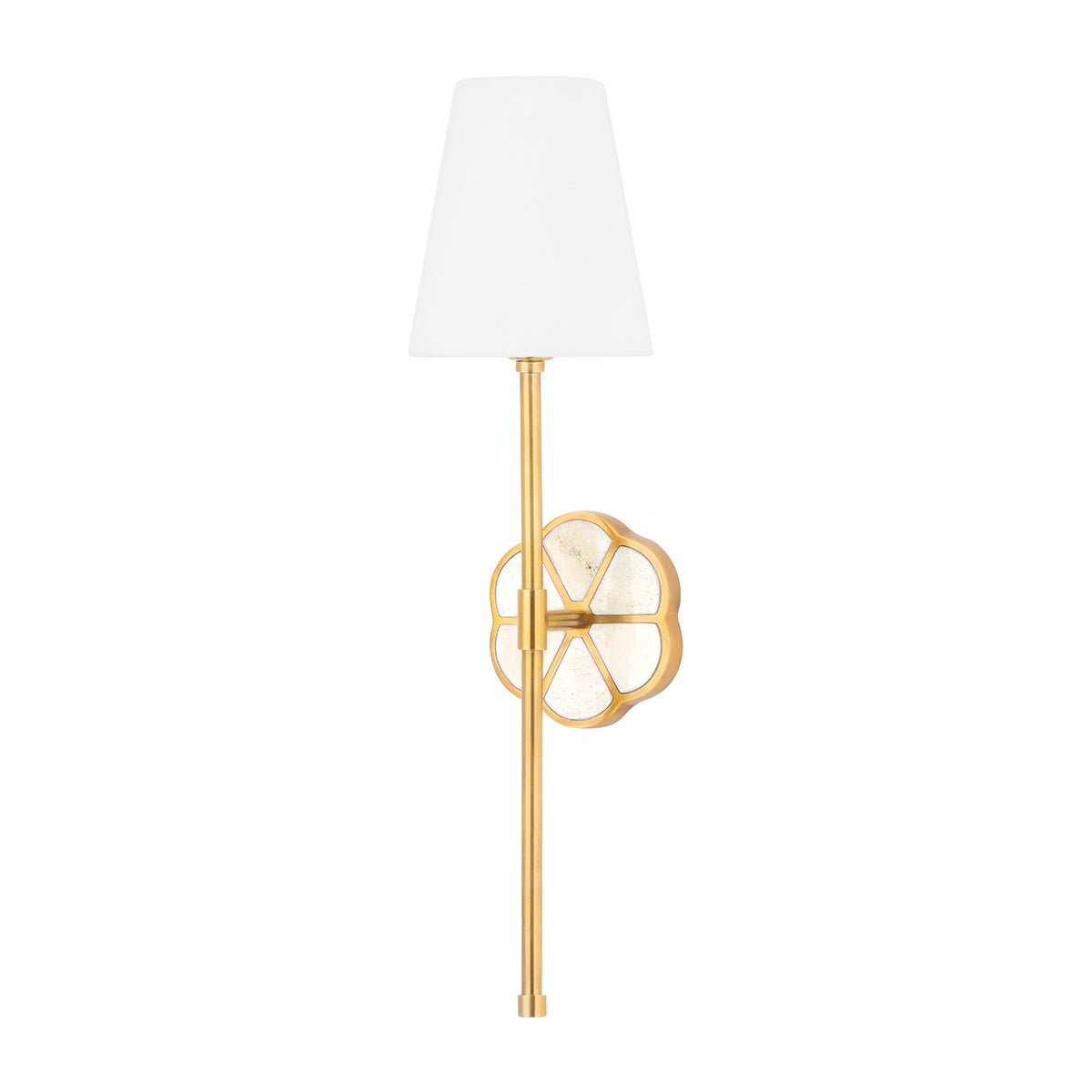 Mitzi by Hudson Valley Lighting Ramona Wall Sconce in Aged Brass