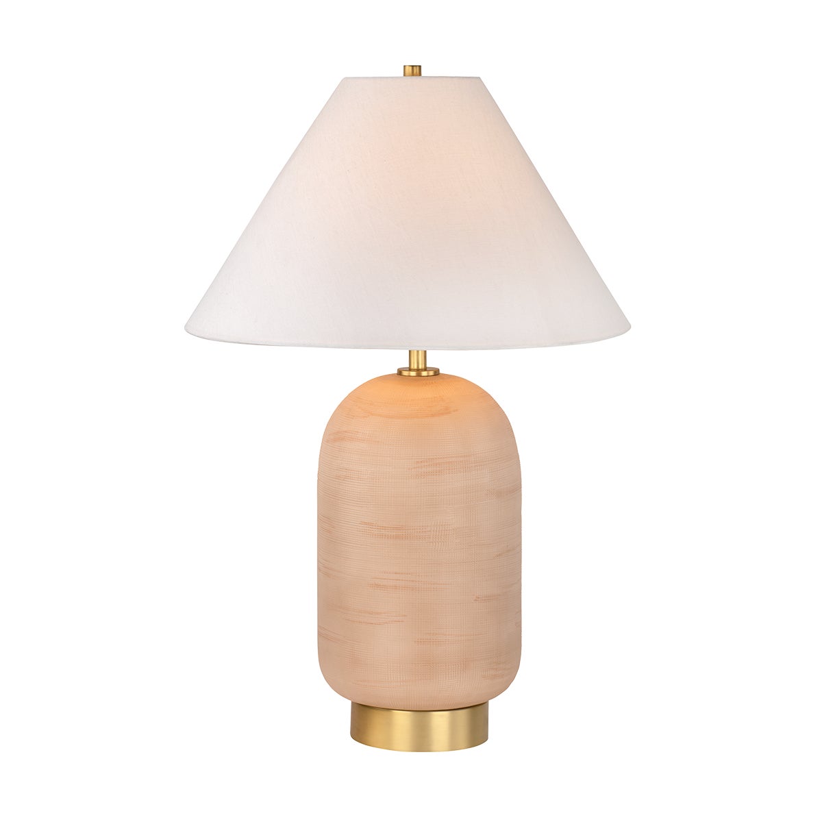 Mitzi by Hudson Valley Lighting Raven Table Lamp in Aged Brass