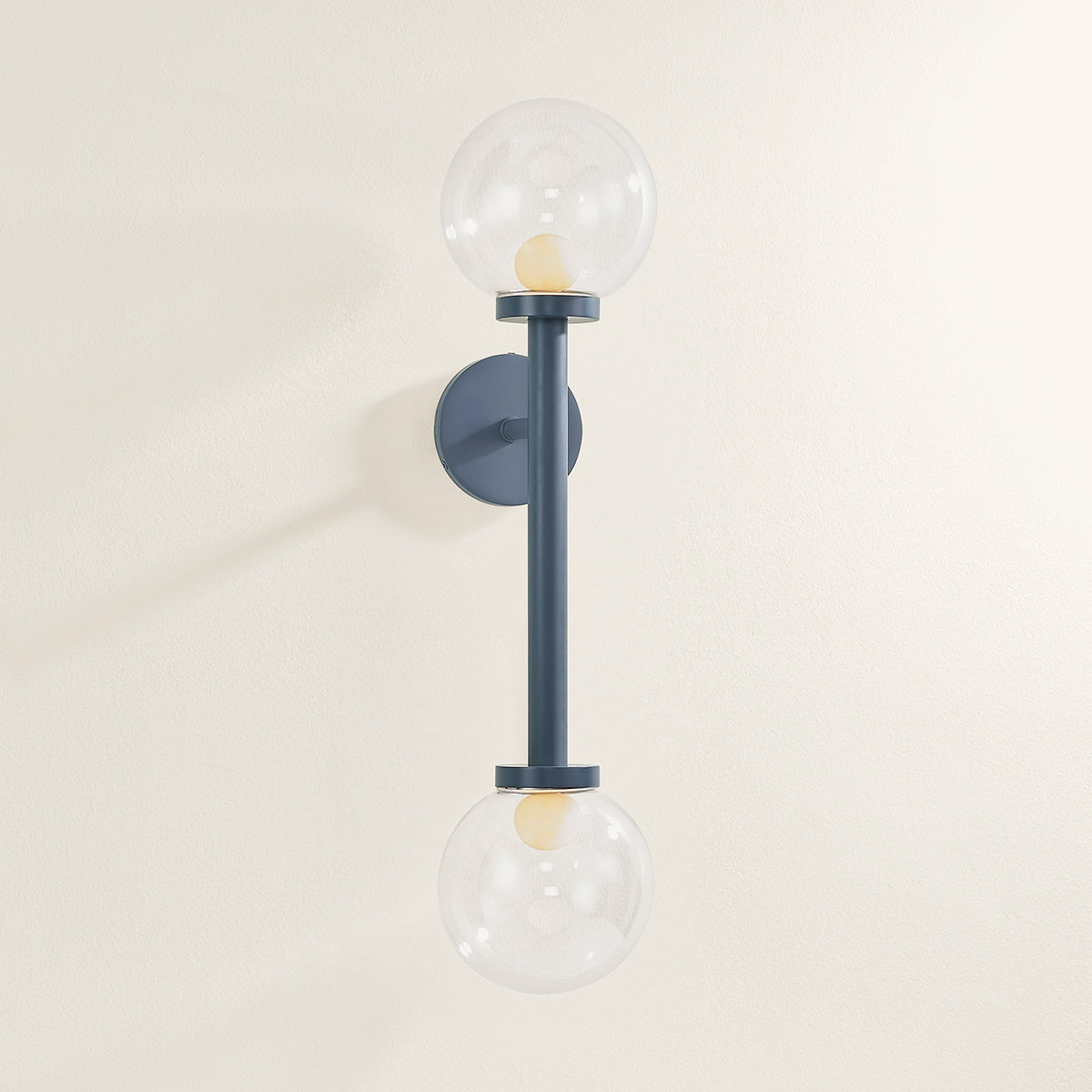 Mitzi by Hudson Valley Lighting Sia Wall Sconce in Slate Blue, detail view 4