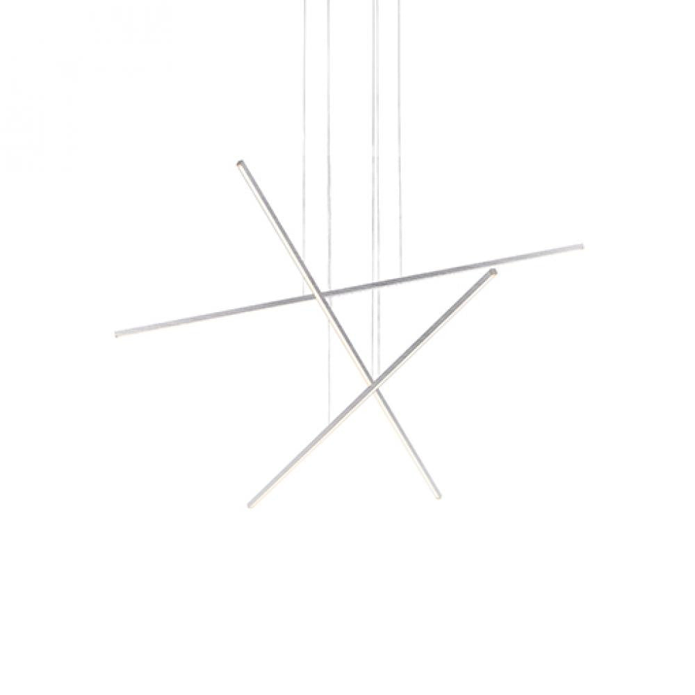 Kuzco Lighting Inc Vega Minor 3 Head LED Multi Pendant White