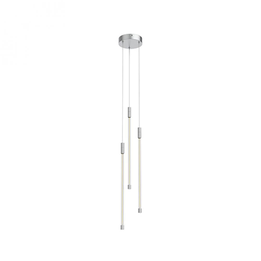 Kuzco Lighting Inc Motif 21-in LED Multi Pendant Chrome