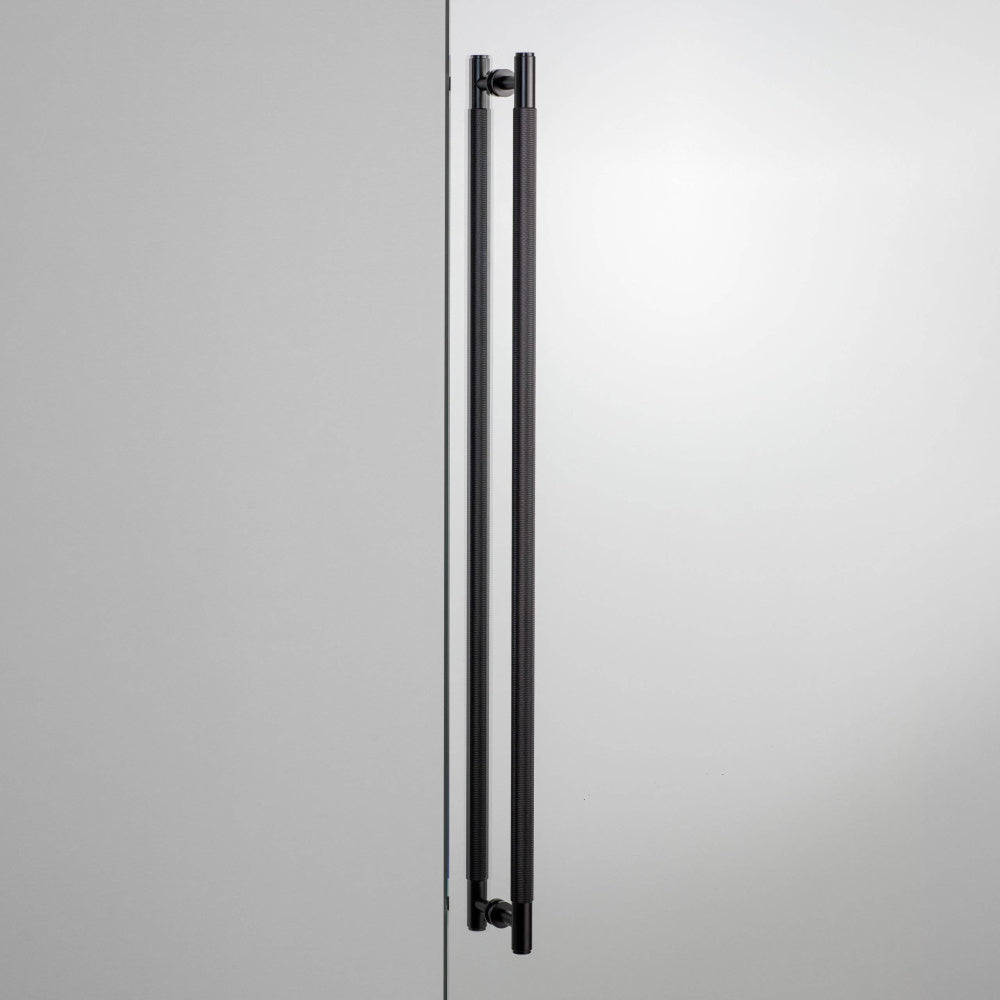 Closet Bar - Double-Sided Cross, Black