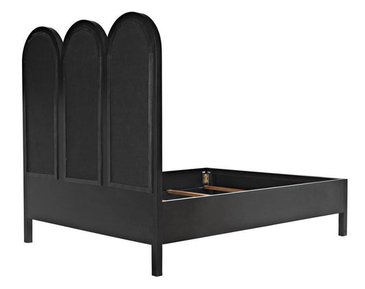 Noir Arch Bed, Queen