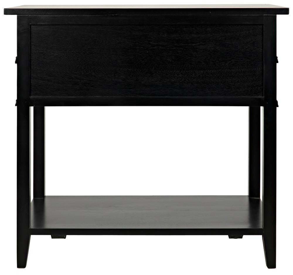 Noir Colonial Side Table