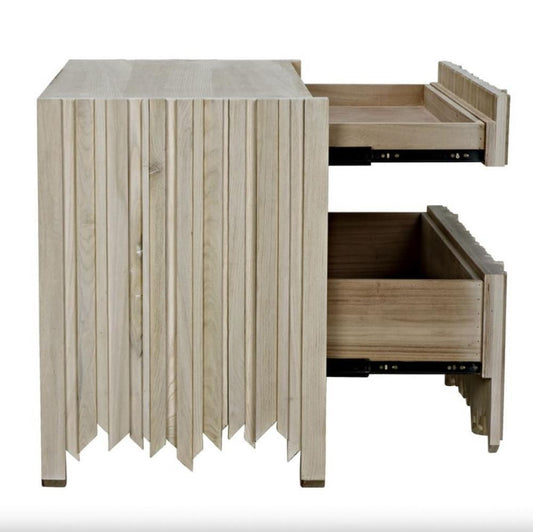 Noir Desdemona 3 Drawer Chest