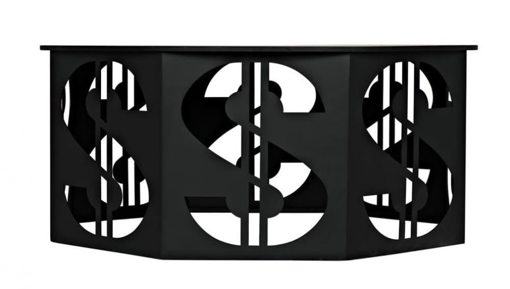Noir Dollar Coffee Table