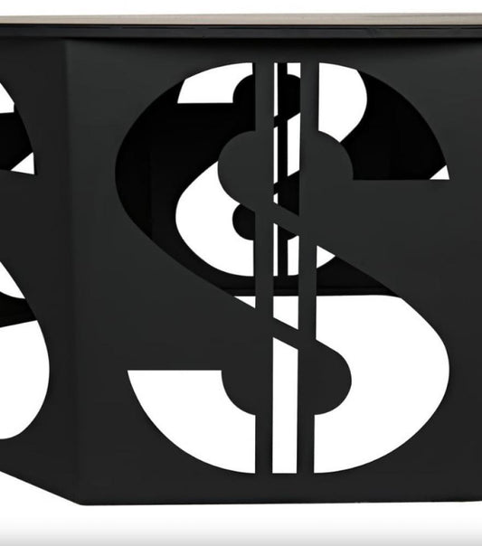 Noir Dollar Coffee Table