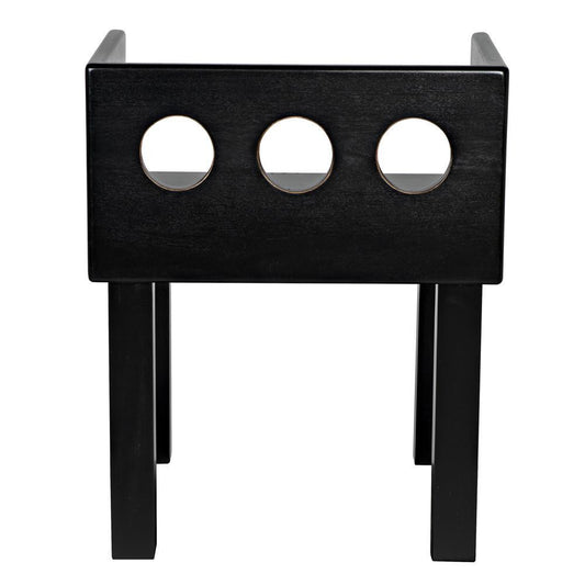 Noir Elton Chair GCHA311HB