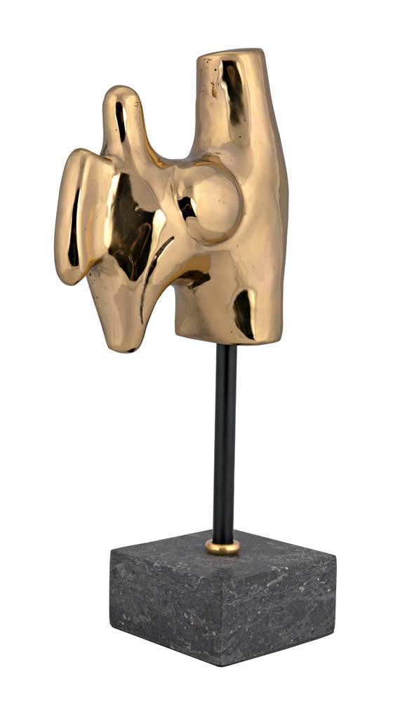 Noir Goker with Stand Sculpture