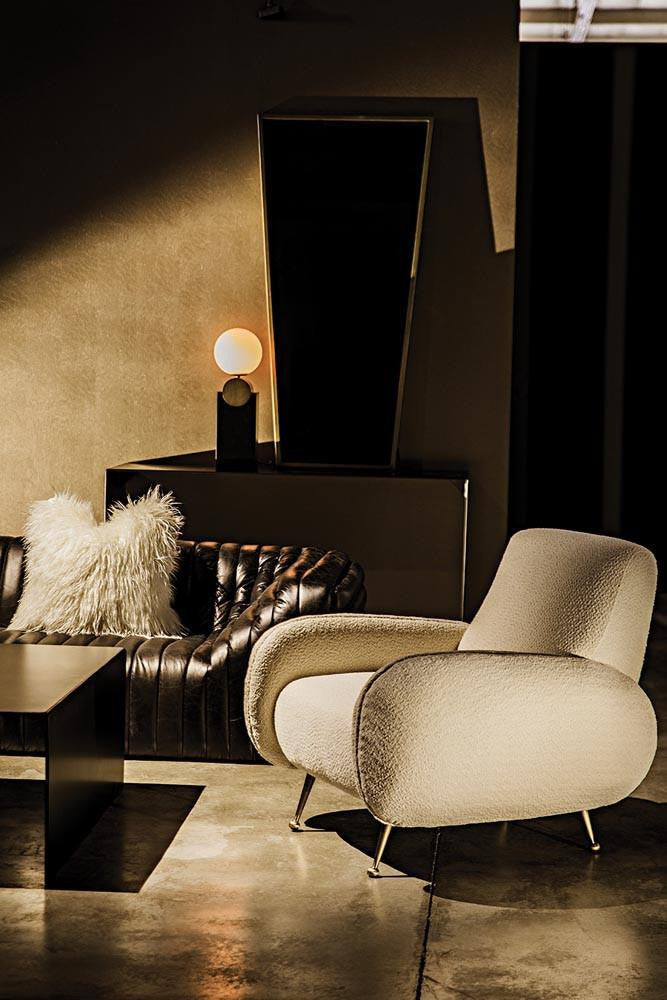 Noir Hera Lounge Chair