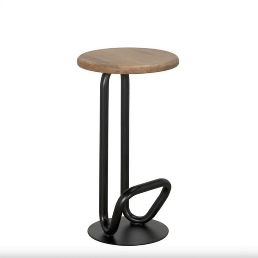 Noir Hook Counter Stool
