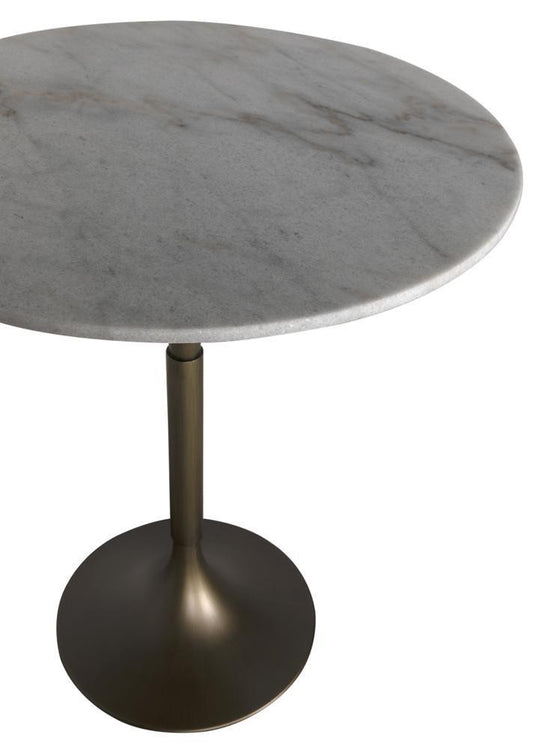 Noir Jman Bar Table Aged Brass