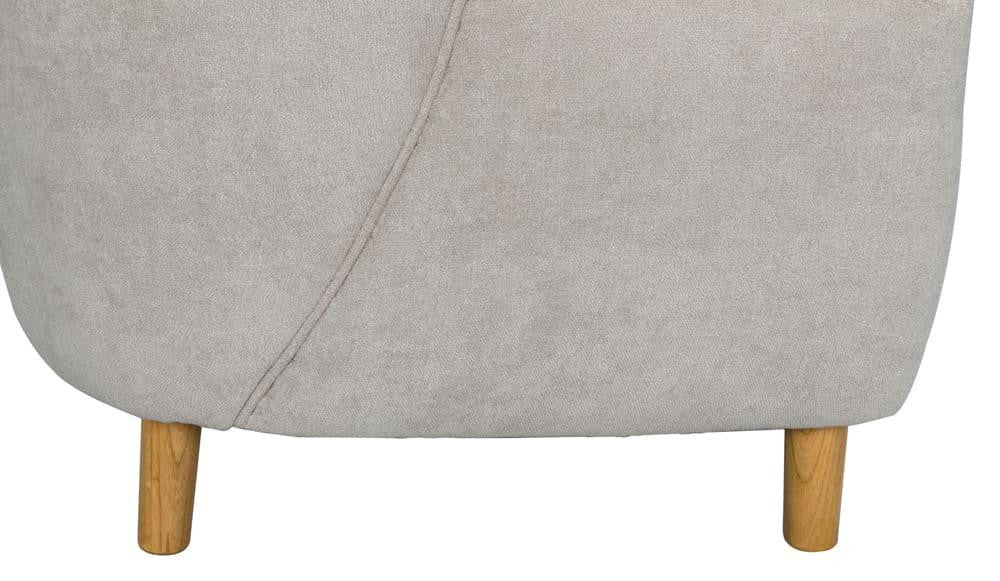 Noir Laffont Accent Chair, Natural, Parchment, 31"H (AE-240W YUU6013HWL)
