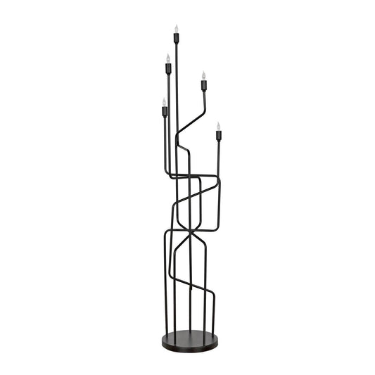 Noir Moriarty Floor Lamp