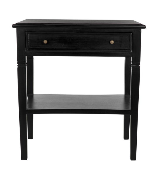 Noir Oxford Side Table Weathered