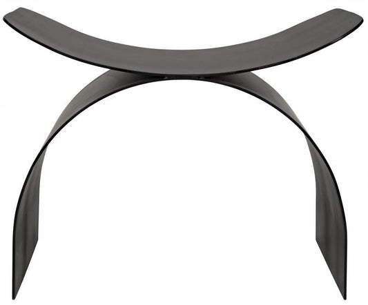 Noir Papillon Stool, Matte Black, 20"H (GSTOOL154MTB YUU6013KTF)