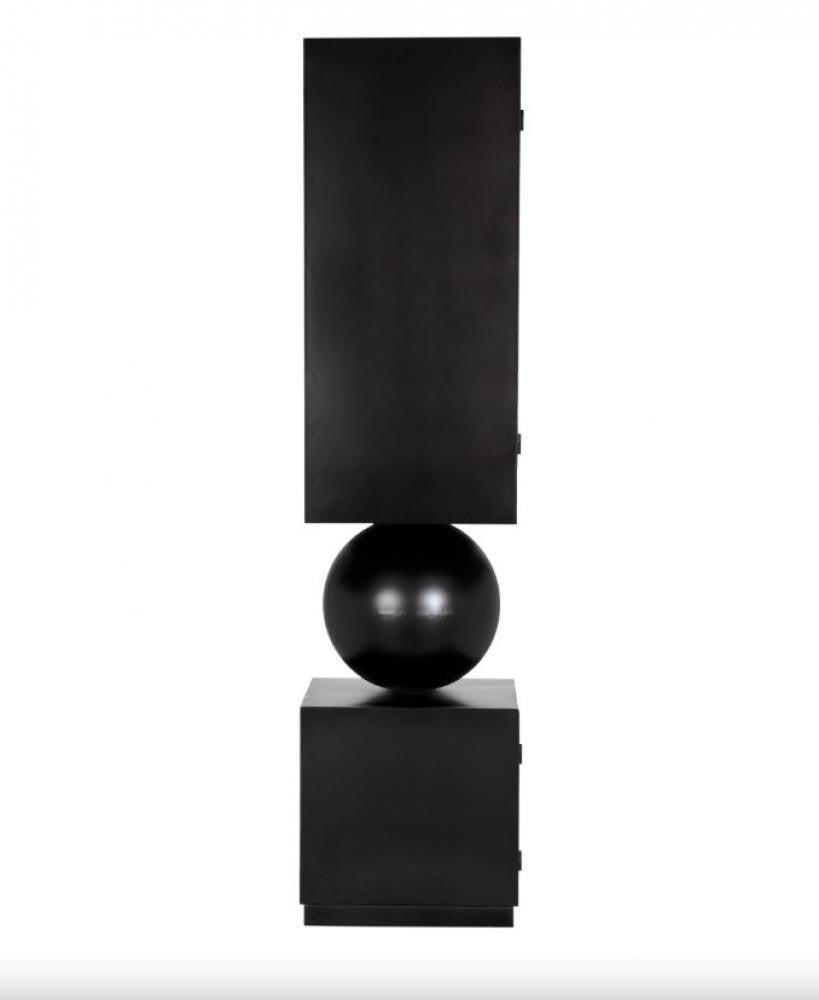 Noir Pillar Cabinet