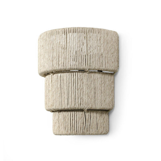 Palecek Everly Outdoor Wall Sconce, 1-Light, Natural, 11"W (2086-79 3706TM4H)