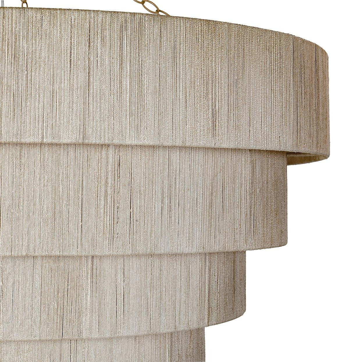 Palecek Everly Oversized Chandelier 5 Tier