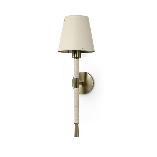 Palecek Hendrick Sconce Cream