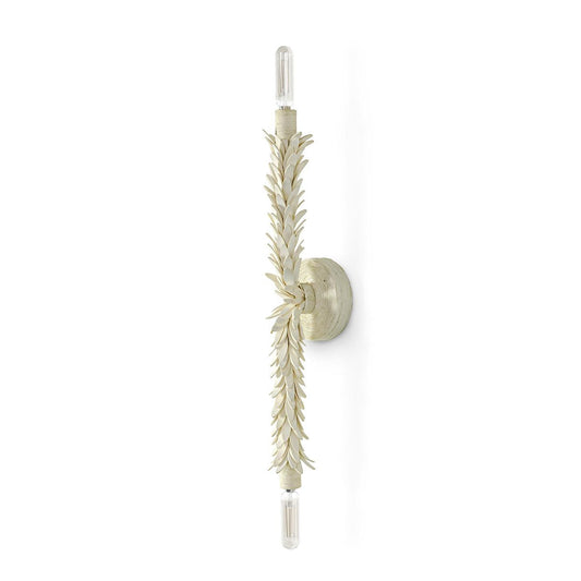 Palecek Larkspur Wall Sconce, 2-Light, Off-White, 5.25"W (2095-79 3706TM4R)