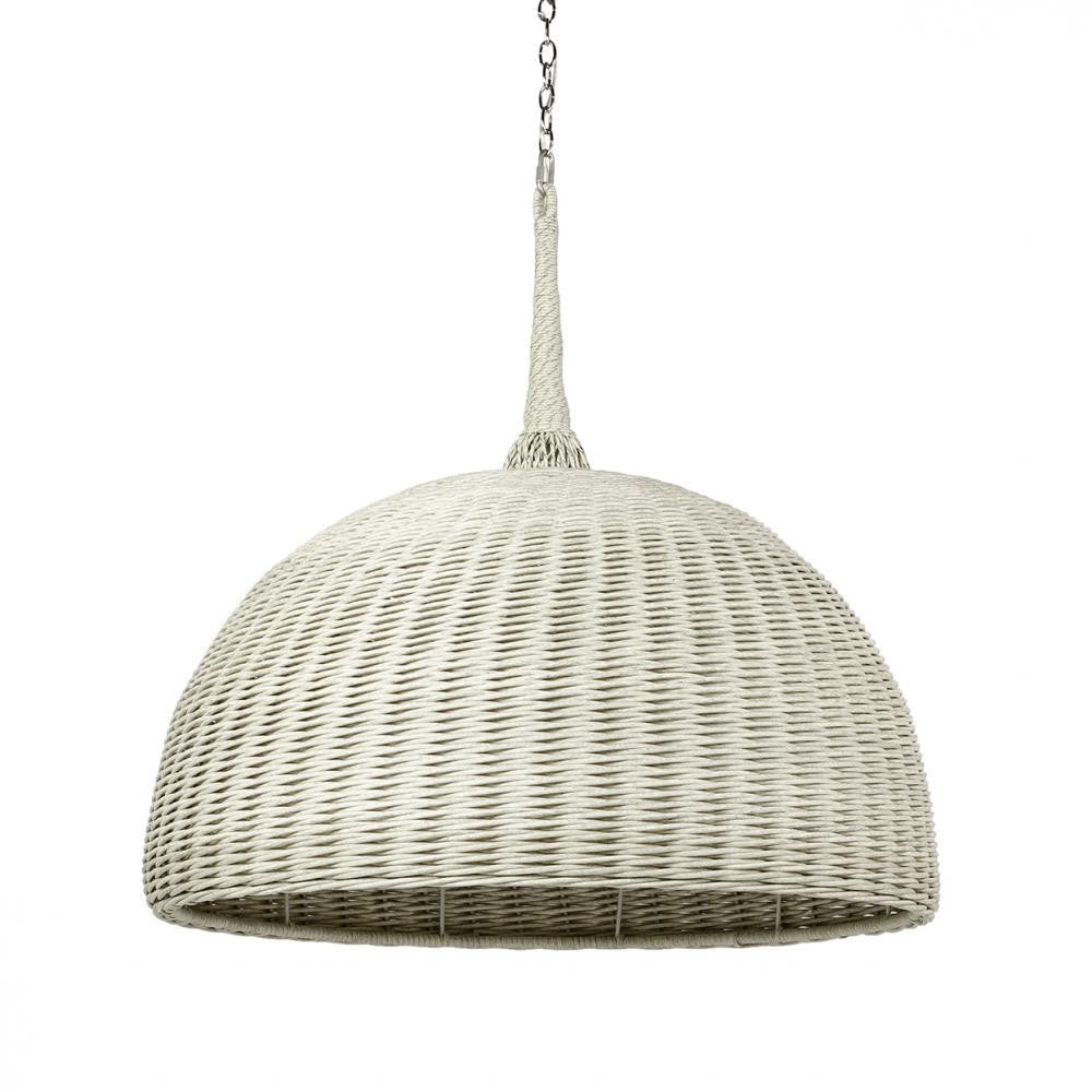 Palecek Wisteria Outdoor Pendant Whitewash