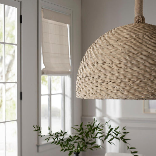 Palecek Wisteria Pendant, 3-Light, Whitewash, 42"W (2414-79 3706TN25)
