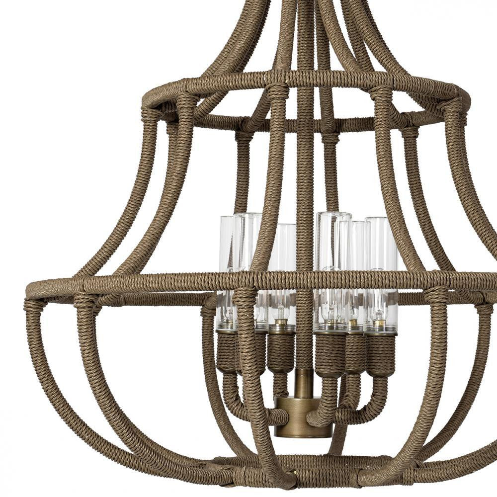 Palecek Yvette Outdoor Chandelier Large