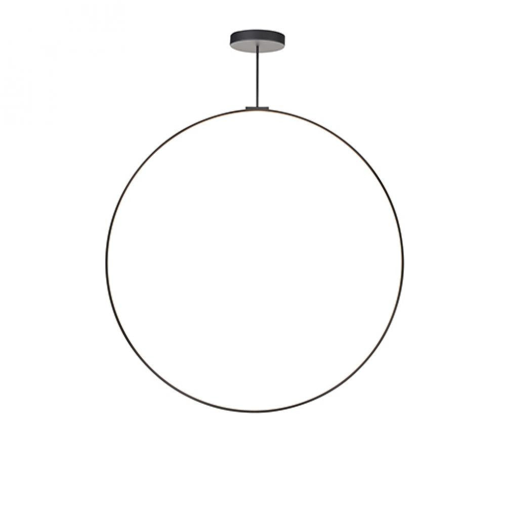 Kuzco Lighting Inc Cirque 60-in LED Pendant Black