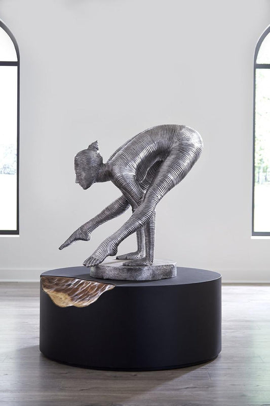 Phillips Collection Balancing Body Sculpture, Aluminum, 36"H (ID113923 YV0J07T33V)