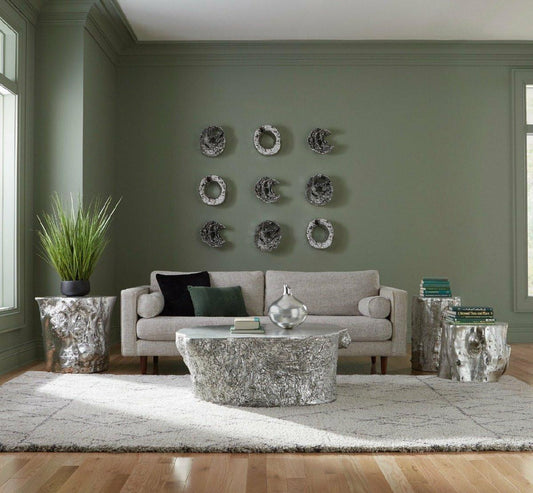Phillips Collection Bark Coffee Table Bronze