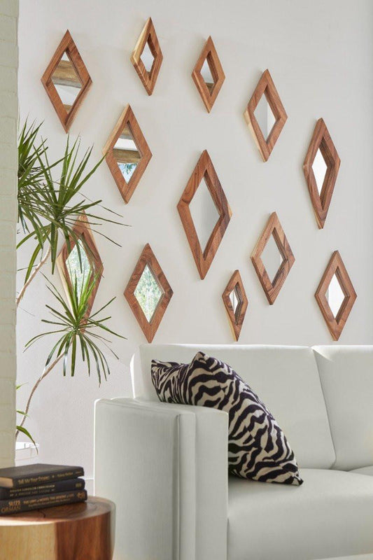 Phillips Collection Diamond Mirror Chamcha