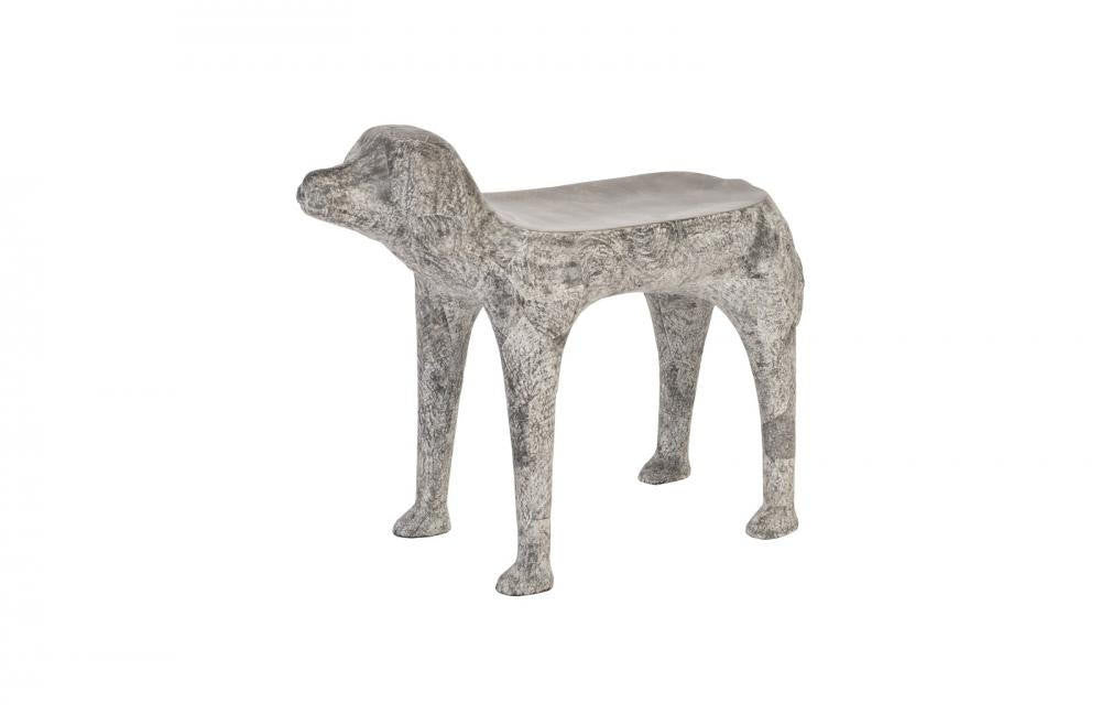 Phillips Collection Dog Side Table Gray