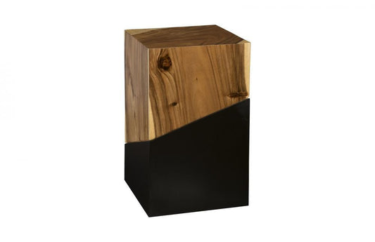 Phillips Collection Geometry Large Side Table Chamcha, Black
